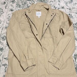 Vintage America Utility Jacket in Beige
